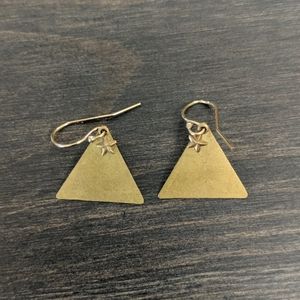 Petit Gold Dangle Earrings